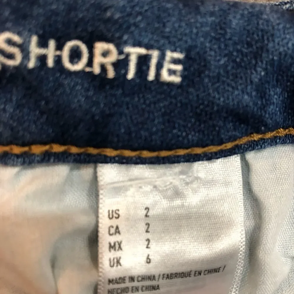 American Eagle High Rise Shortie Shorts